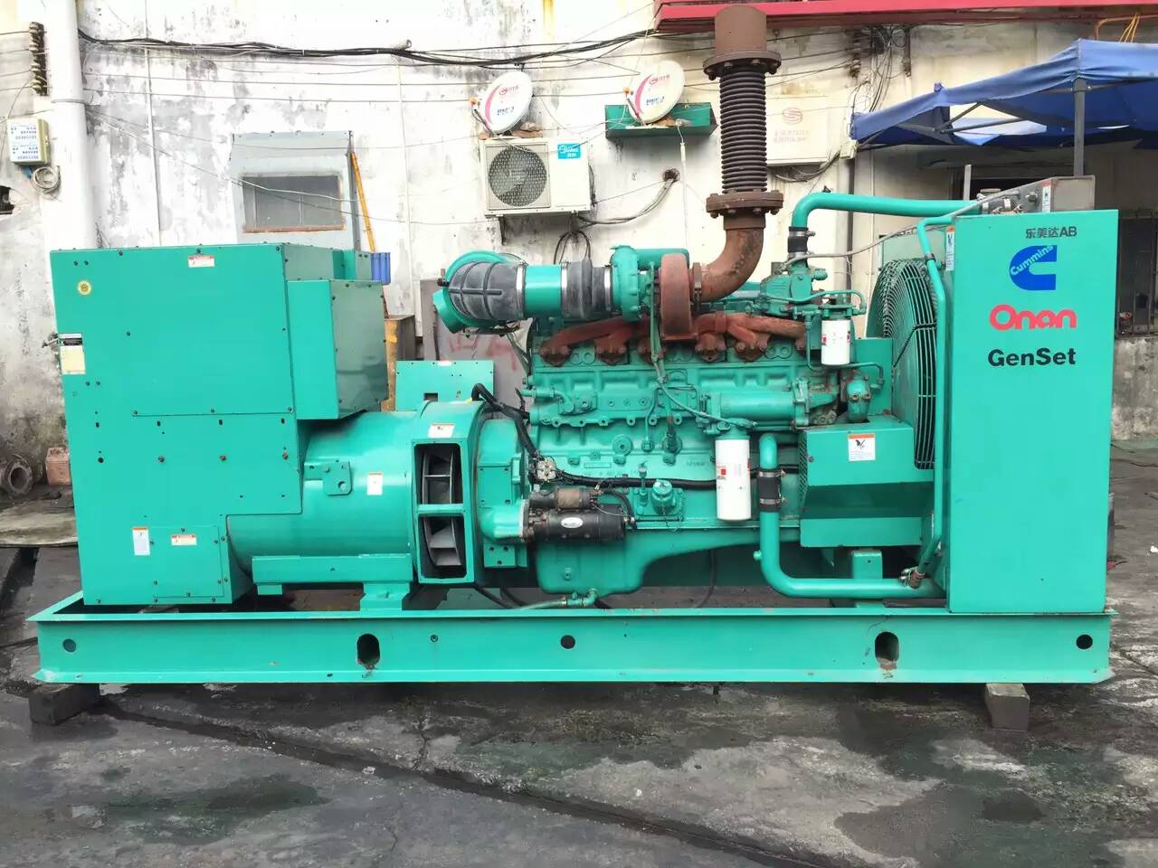 南宁租赁发电机-柴油发电机不正常冒烟的原因